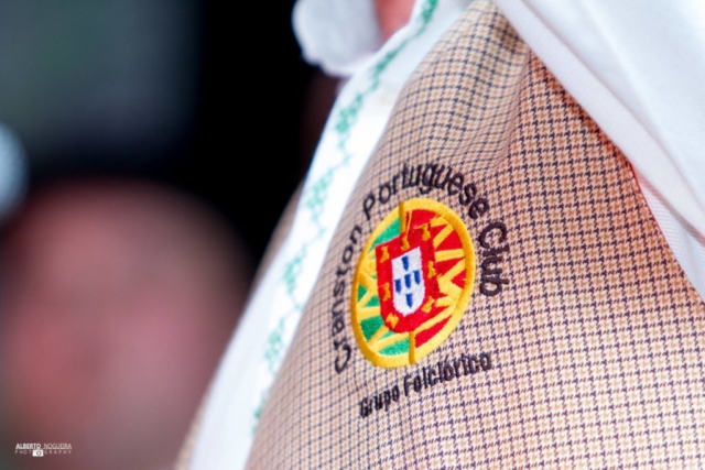 Detail on jacket with Portugal Crest
